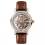 Ingersoll I00401 Mens Watch The Herald  Automatic Stainless Steel Polished Dial Skeleton Strap Strap  Color  Brown