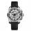 Ingersoll I03002 Mens Watch The Manning Chronograph Quartz Stainless Steel Polished Dial Silver Strap Strap  Color  Black