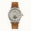 Ingersoll DISCOVERY I06702 Mens The Triumph Movement Automatic Case Stainless Steel Dial Silver Strap Leather Tan Matt