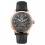 Ingersoll I00302 Mens Watch The Regent  Automatic Stainless Steel Polished Dial Black Strap Strap  Color  Black