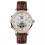 Ingersoll I00701 Mens Watch The Grafton Automatic Stainless Steel Polished Dial White Strap Strap Color Brown Ingersoll I00701 Mens Watch The Grafton Automatic Stainless Steel Polished Dial White Strap Strap Color Brown