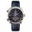 Ingersoll I01101 Mens Watch The Michigan Automatic Stainless Steel Polished Dial Blue Strap Strap  Color  Blue
