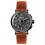 Ingersoll I01702 Mens Watch The St Johns  Quartz Stainless Steel Polished Dial Grey Strap Strap  Color  Tan