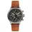 Ingersoll I01902 Herrenuhr The Bateman Quarzwerk Edelstahl poliert Ziffernblatt schwarz Band Lederband braun Ingersoll I01902 Herrenuhr The Bateman Quarzwerk Edelstahl poliert Ziffernblatt schwarz Band Lederband braun