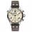 Ingersoll I02002 Mens Watch The Armstrong Chronograph Quartz Stainless Steel Polished Dial Cream Strap Strap Color Black Ingersoll I02002 Mens Watch The Armstrong Chronograph Quartz Stainless Steel Polished Dial Cream Strap Strap Color Black