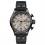 Ingersoll I02202 Mens Watch The Armstrong Automatic Stainless Steel Polished Dial Cream Strap Strap  Color  Black