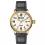 Ingersoll I02702 Mens Watch The Apsley Automatic Stainless Steel Polished Dial White Strap Strap  Color  Black