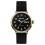 Ingersoll I03401 Mens Watch The Trenton Automatic Stainless Steel Polished Dial Black Strap Strap  Color  Black